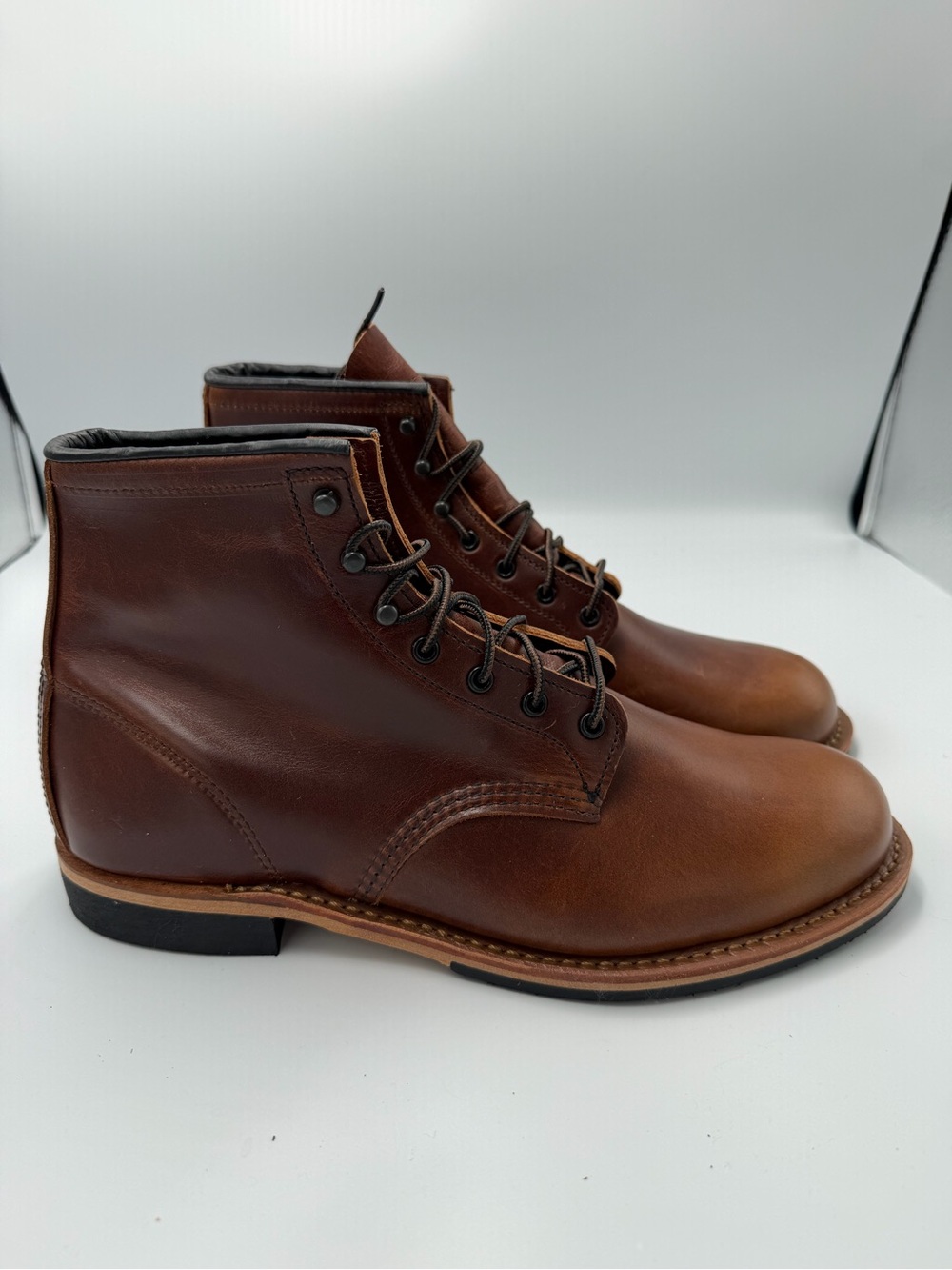 Red Wing Heritage Beckman Boots Cigar Brown Leather sz 9.5 D 9422 Made in USA